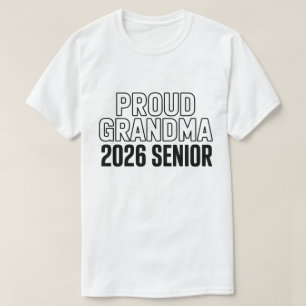T-shirt Fière grand-mère d'une promotion de football 2026
