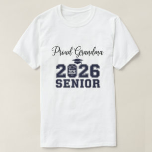 T-shirt Fière grand-mère d'une promotion de football 2026