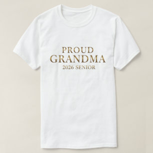 T-shirt Fière grand-mère d'une promotion de football 2026