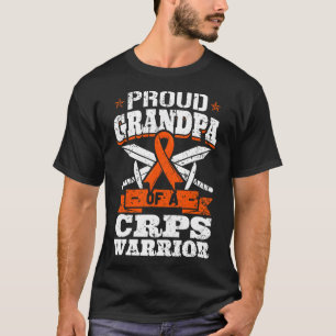 T-shirt Fière Grand-Père D'Un Guerrier du SPRC Sensibilisa