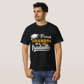 T-SHIRT FIÈRE GRANDPA D'UNE CLASSE DE DIPLÔME 2025 DE 2025 (Devant entier)