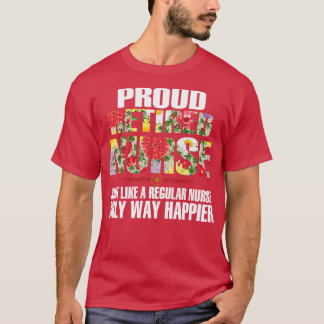 T-shirt Fière Infirmière Retraitée Comme Une Infirmière Ré