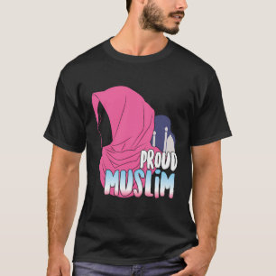T-shirt Fière Islam musulman Femmes islamiques Mosquée Hij