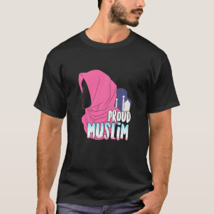 T-shirt Fière Islam musulman Femmes islamiques Mosquée Hij