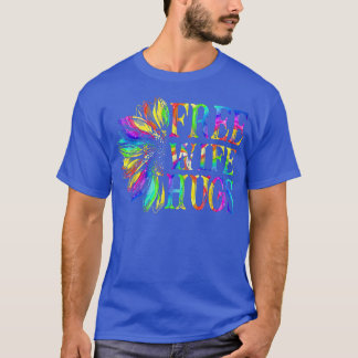 T-shirt Fière LGBTQ Libre Femme Hugs LGBT Pride Mois sunfl