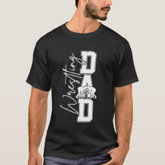 T-shirt Fière lutte papa drôle dehors brud lutteur père