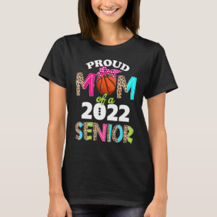 T-shirt Fière Maman De Basket-Ball D'Un 22 Leopard G 2022