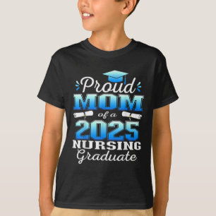 T-shirt Fière maman de la promotion 2025 infirmière diplôm