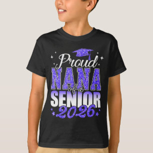 T-shirt Fière maman d'un senior de la promotion 2026