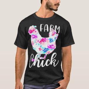 T-shirt Fière Maman Poule Mère Hen Roses Floral