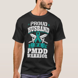 T-shirt Fière Mari D'Un Guerrier De La Mdd Pré-Connaissanc
