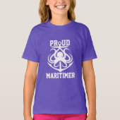 T-shirt Fière Maritimer ancre pieuvre phare route T- (Devant)