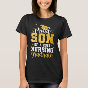 T-shirt Fière mère d'un fils de la promotion 2025 infirmiè