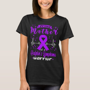 T-shirt Fière mère Guerrière du LYMPHOME de HODGKIN