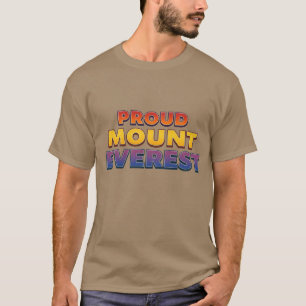 T-shirt Fière montagne de l'Everest