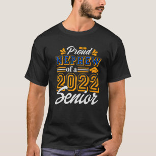 T-shirt Fière Nephew D'Un Diplôme Supérieur De 2022