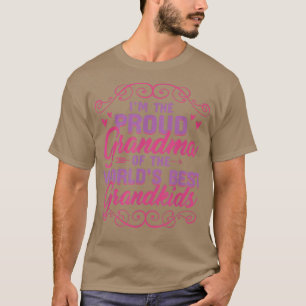 T-shirt Fière nouveauté Grand-mère du monde des meilleurs