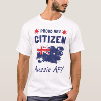 T-shirt Fière nouvelle citoyenne australienne, cérémonie d
