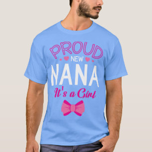 T-shirt Fière Nouvelle Nana C'Est Une Fille Petite-Fille B