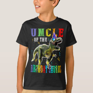 T-shirt Fière ONCLE De L'Anniversaire Saurus Dinosaur