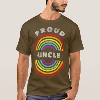 T-shirt Fière oncle Pride LGBT LGBTQ T LGBT Supporter Pri
