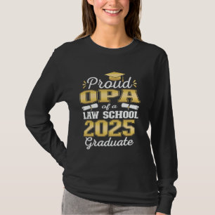 T-shirt Fière OPA de l'école de droit de classe 2025 Gradu