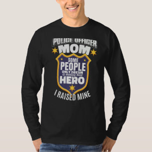 T-shirt Fière Policeman Cop Sous-Sheriff Police Officier