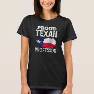 T-shirt Fière Professeur Texan Pride Cute Texas Patriotiqu