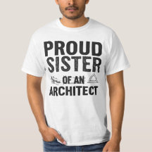 Fière soeur d'un architecte