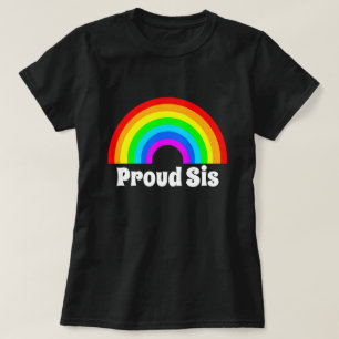 T-shirt Fière soeur LGBTQ FIERTE