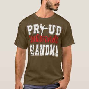 T-shirt Fière Taekwondo grand-mère Taekwondo grand-mère Pr