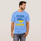 T-shirt Fière Ukrainienne (Devant entier)