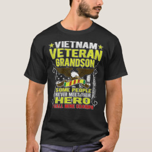T-shirt  Fière Viêt-nam Grand-fils - Militaire