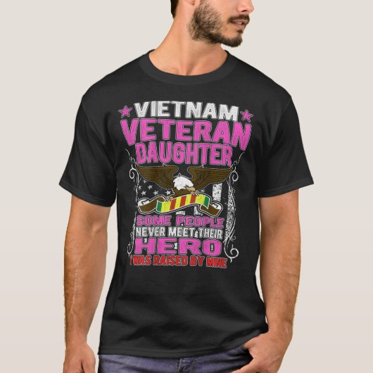 T-shirt  Fière Viêt-Nam Vétérinaire Don De Fille - J'Étais (Devant)