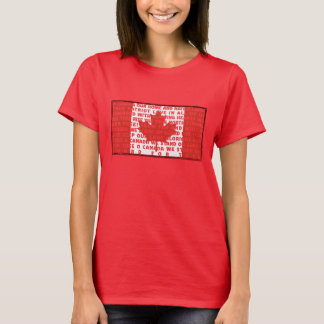 T-shirt Fièrement canadien, Vrai Nord fort et libre !
