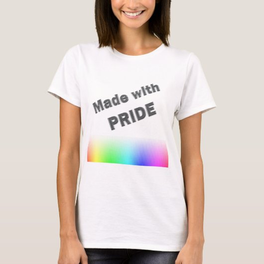 T-shirt Fièrement Fabriqué (Devant)