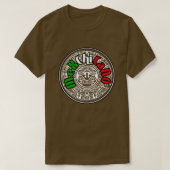 T-shirt fièrement marron Chicano Mex (Design devant)