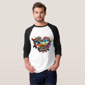 T-shirt "Fièrement Unis" (Devant entier)