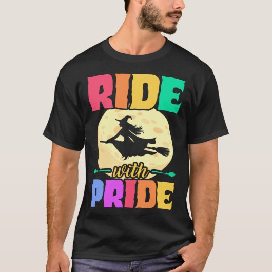 T-shirt Fièrement vôtre Fête LGBT Halloween Fierté Gay T-S (Devant)