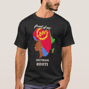 T-shirt Fières racines kenyanes Histoire noire Reine Melan