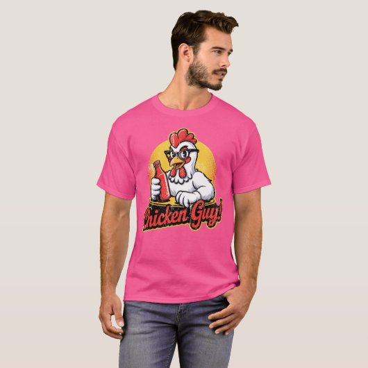 T-shirt Fieri Chicken Guy (Devant entier)