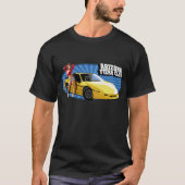 T-shirt Fiero jaune lumineux (Devant)