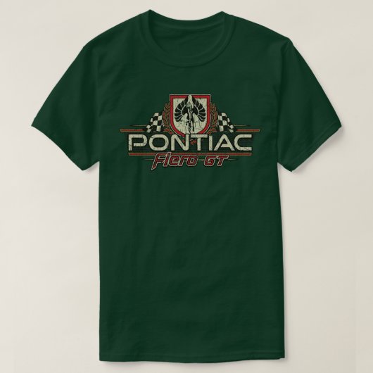 T-shirt Fiero Pontiac Fiero GT 1986 (Design devant)