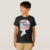 T-shirt Fiers Black Queen Docteur de doctorat Cadeau Afro (Devant entier)