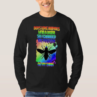 T-shirt Fiers garçons gays Mens Fierté LGBTQ Apiculteur g