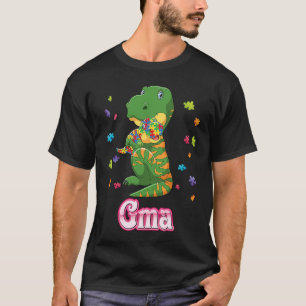 T-shirt Fiers Gma Dinosaur Sensibilisation sur l'autisme P