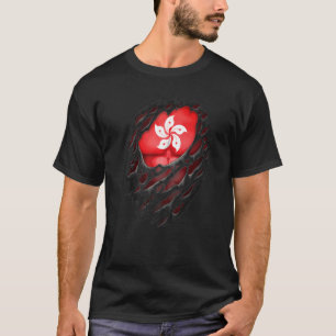 T-shirt Fiers Hongkongais Racines Héritage Torturé Hong