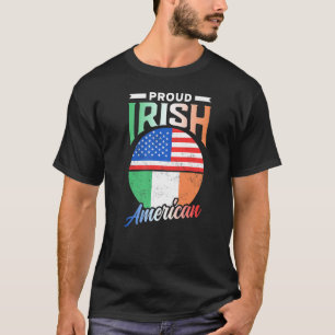 T-shirt Fiers Irlandais Racines Américaines Irlande Famill