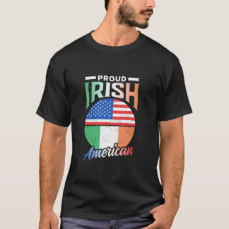 T-shirt Fiers Irlandais Racines Américaines Irlande Famill