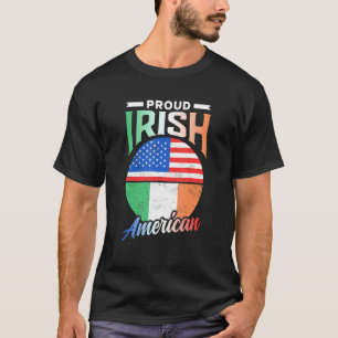 T-shirt Fiers Irlandais Racines Américaines Irlande Famill